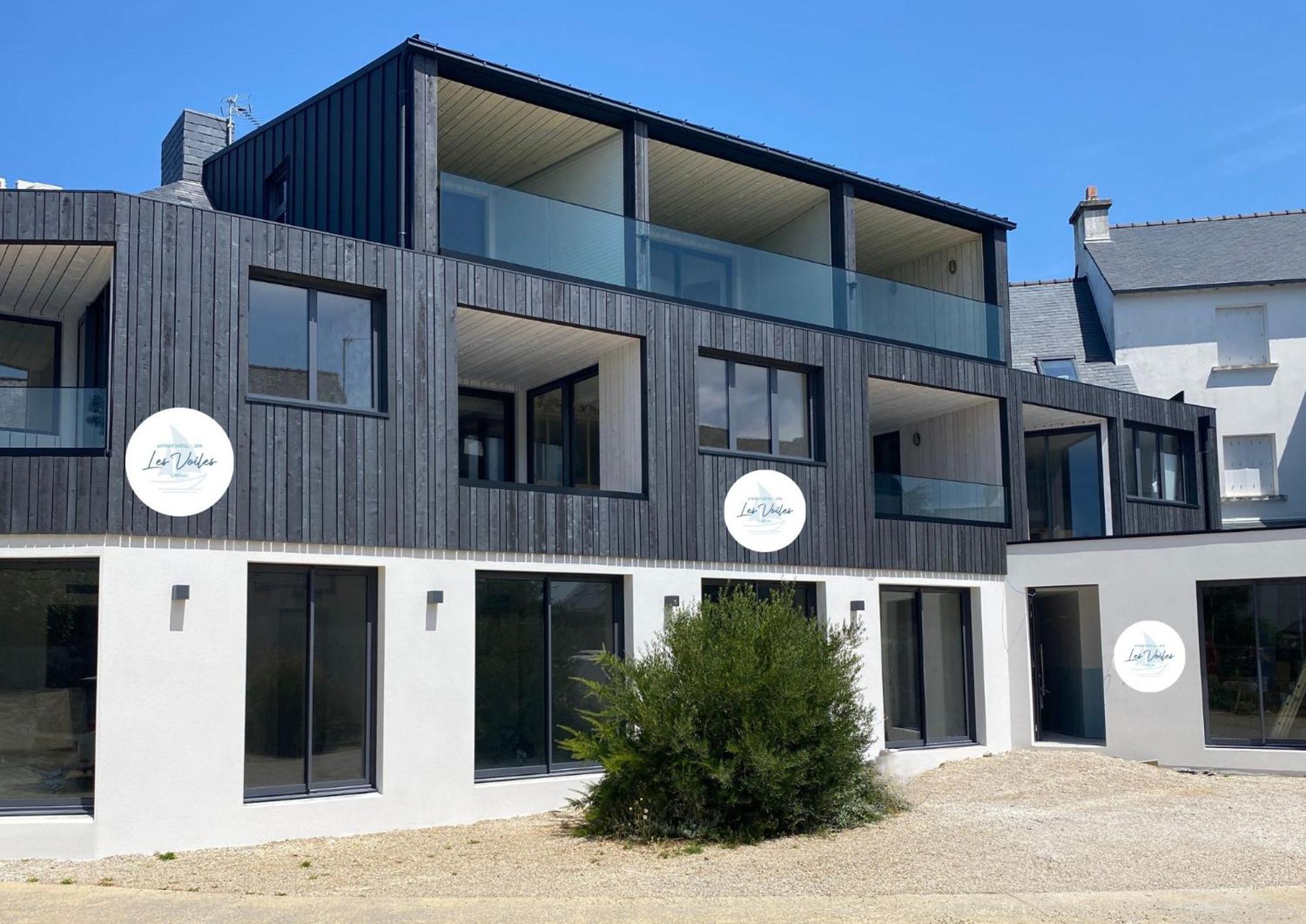 Appart'Hotel & Spa "Les Voiles" Le Batz Carnac Eksteriør billede